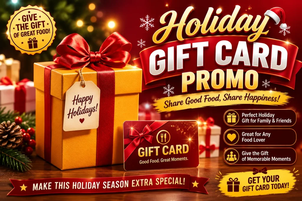 Holiday Gift Card Promo